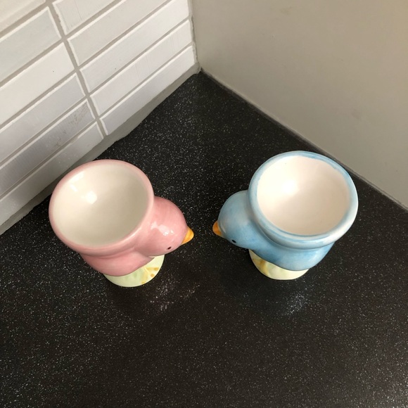 π₯π₯ Pottery Barn ceramic chick egg cups - Picture 5 of 9